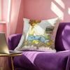 SSarah KKay Girl Square DoubleSided Printed Pillow Case Bedroom Bedside Pillow Sofa Cushion Cover