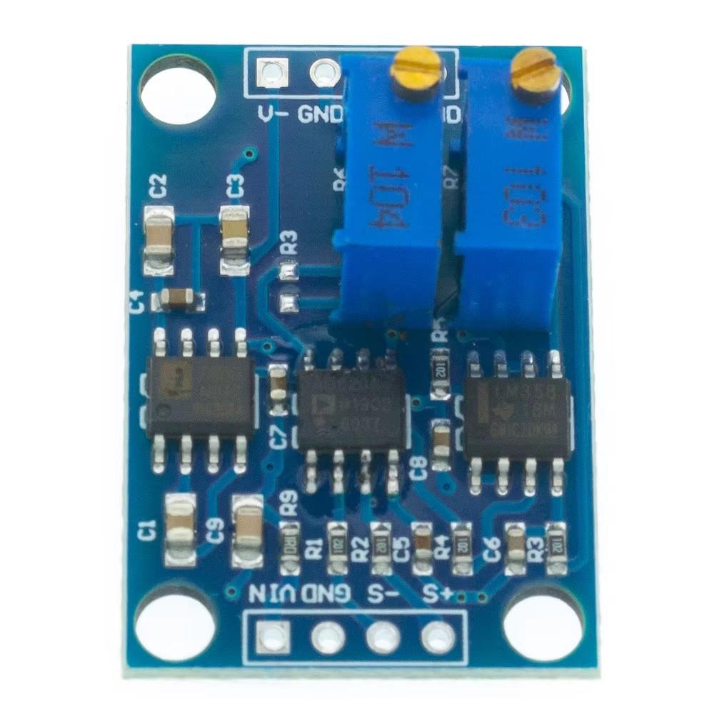 TENSTAR AD620 Microvolt MV Voltage Amplifier Signal Instrumentation Module Board 3-12VDC