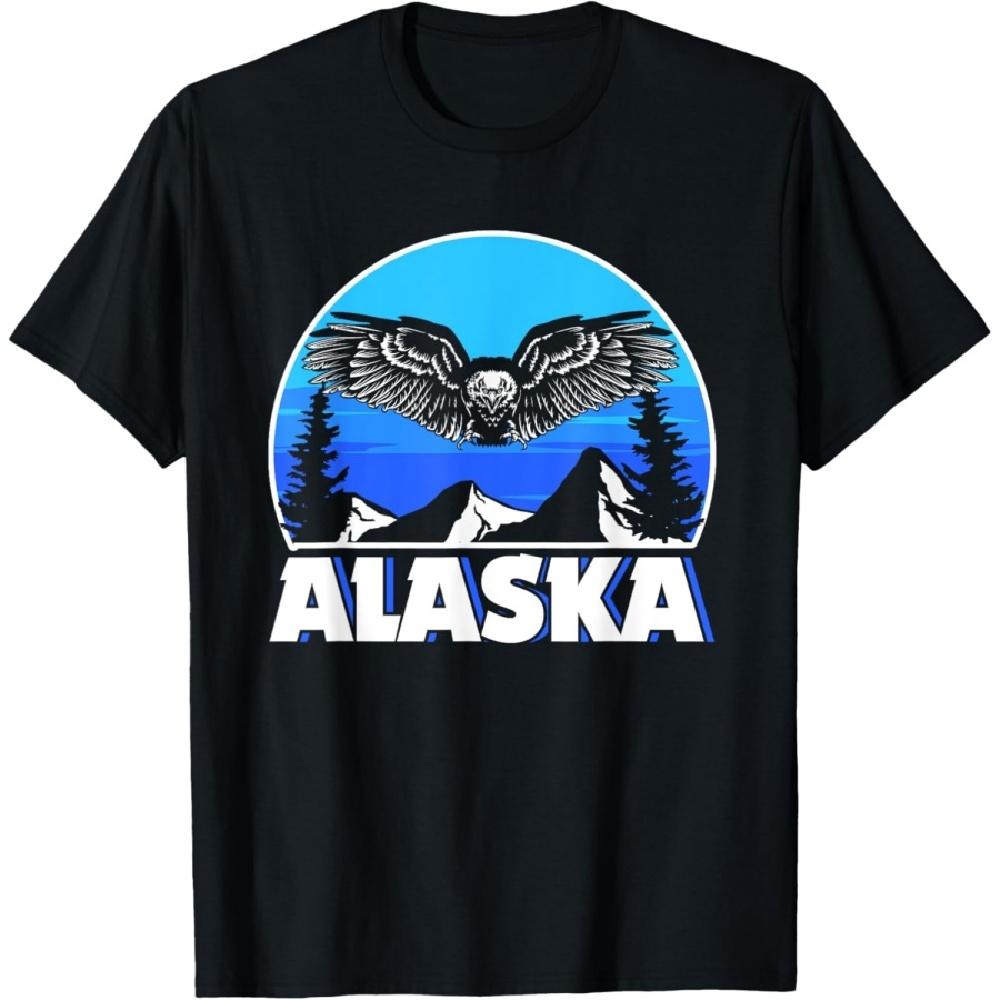 

Alaska Mountains _ Alaskan Bird T-Shirt S