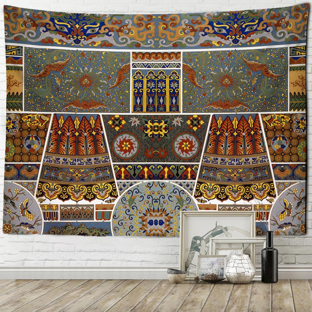 Model Mandala Agățătoare de Perete Hippie Tapiserie Psihedelic Mister Mural Tapiserie Living Dormitor Artă Decor Acasă