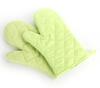 Solid Color Quilted Microwave Oven Ironing Heat Insulation Heat Resistant Non-slip Gloves Kitchen Oven Baking