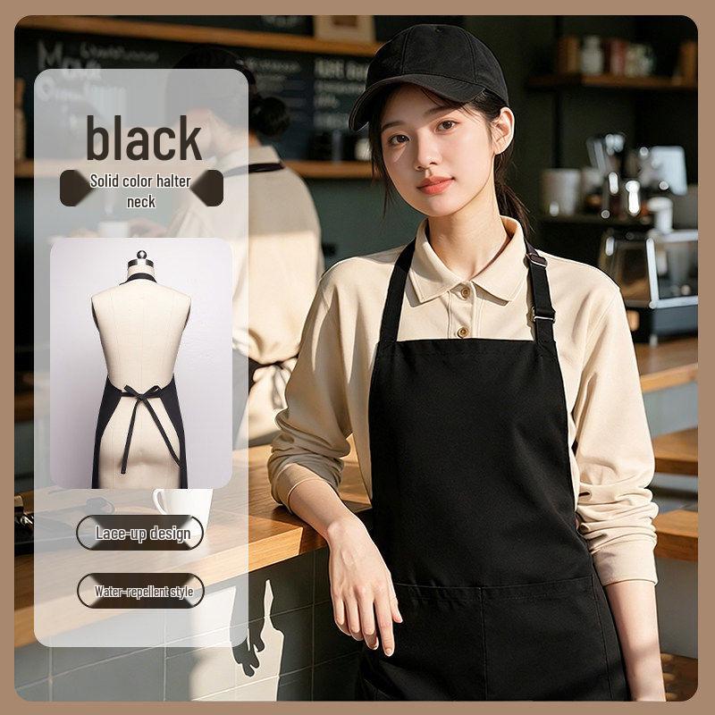 Waterproof Waiter Apron with Custom Logo for Restaurant and Catering Staff