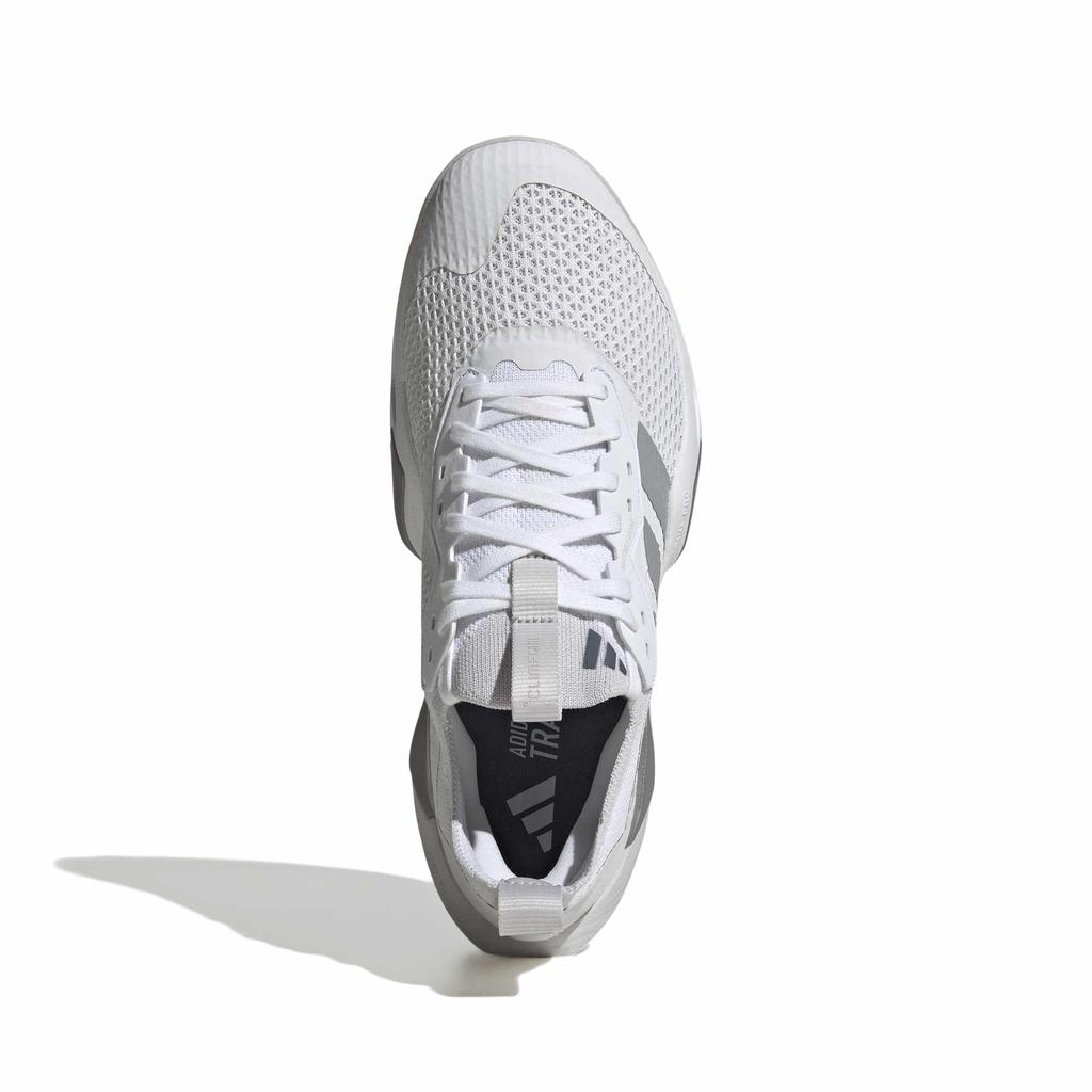 Adidas RAPIDMOVE ADV 2 Training Unisex Footwear Size cm Shoes, Adult, ONB67, White/Halo Silver/Grey (KK3837), 25.5