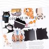 Cute Cat Magnetic Bookmark with Cartoon Design, Adorable Kitty Page Holder Clip for Reading Books, Fun Gift for Students