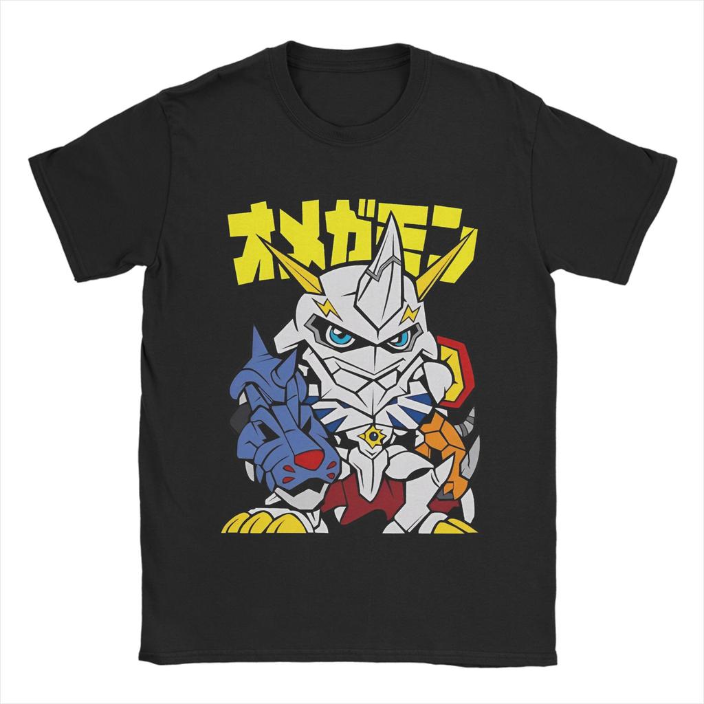 Neuheit digimon adventure garurumon T-Shirt Herren Baumwolle Kurzarm Rundhals Sommerkleidung