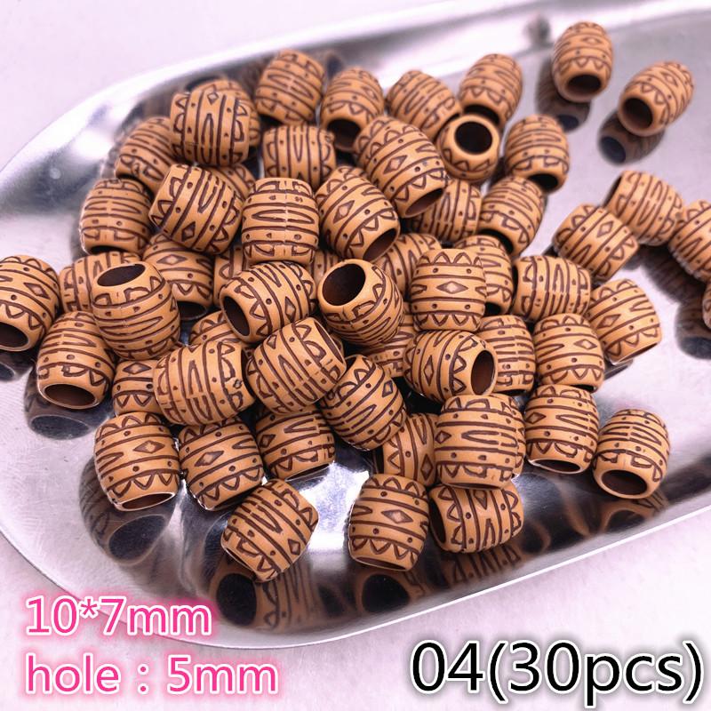 10-100pcs Imitation Retro Acrylic Beads for Jewelry Making DIY Children Handmade Bracelets Necklace