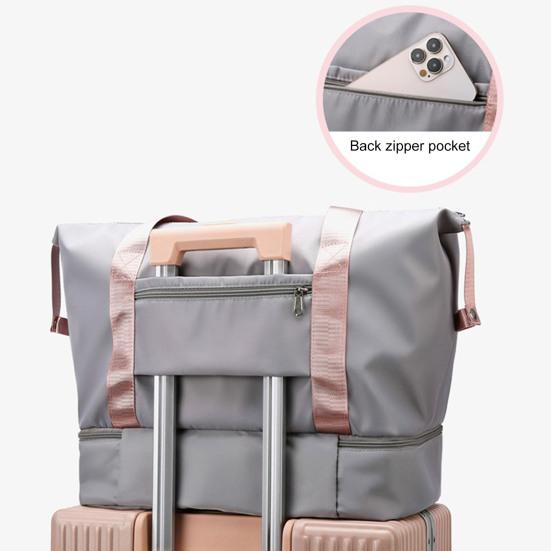 Waterdichte Sportschool Tote Duffel Bag met Natte Zak Schoenenvak Weekender Overnight Tote voor Reizen Fitness Zwemmen