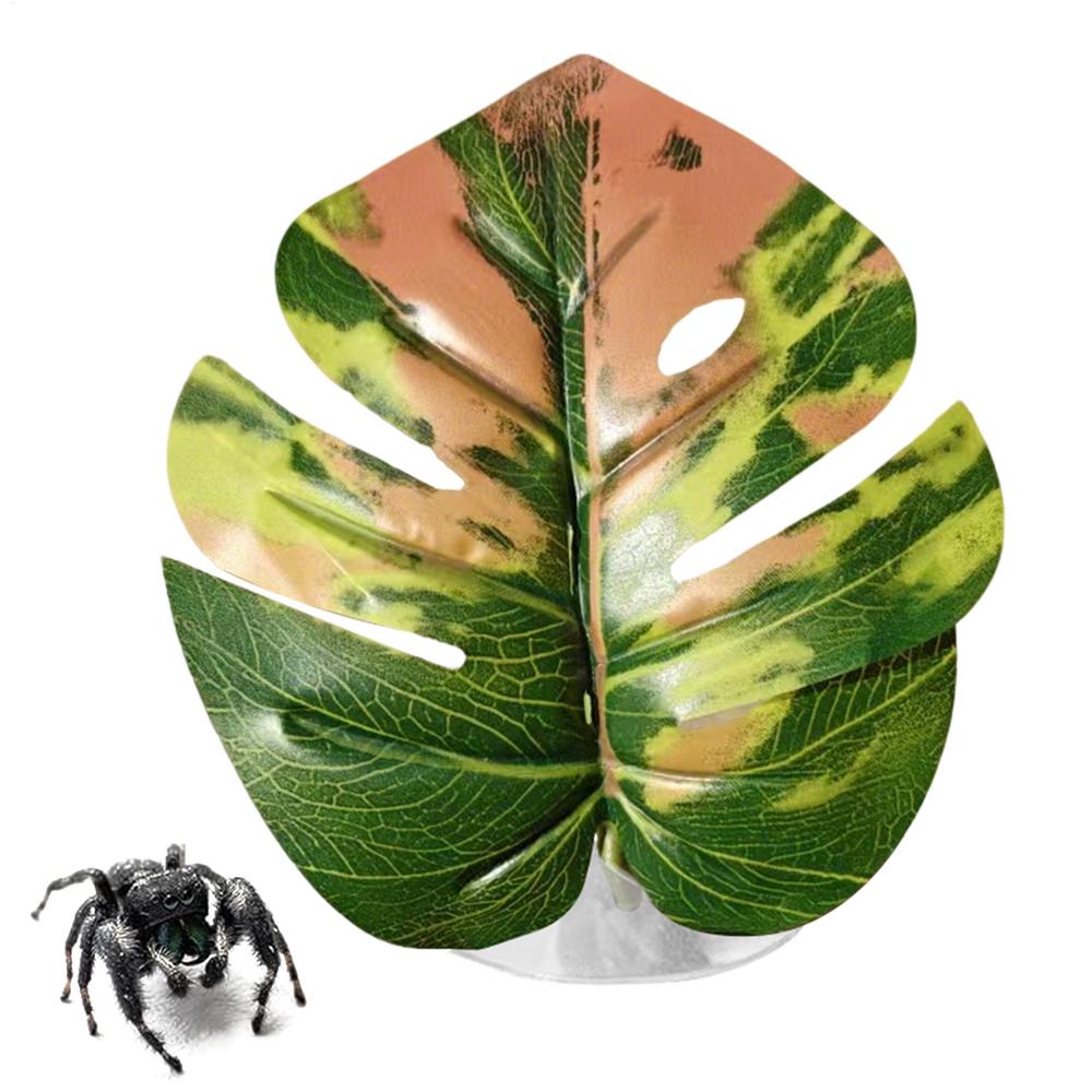Jumping Spider Plants Simulated Pets Supplies With Suction Cup Spider Jumping House Decor For Greenhouse Terrarium Snake Carpet