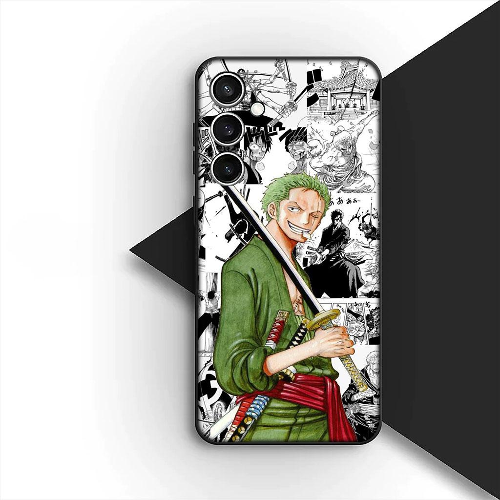 

Sanji Roronoa Zoro One Pieces Luffy Phone Cover Case for Samsung Galaxy S25 S24 S23 FE Ultra Plus S7 Edge S25+ S23+ A56 5G Galaxy S25 FE