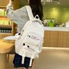 Children's Schoolbags Elementary School Girls Junior High School Students High School Students Splicing Large Capacity School Backpacks