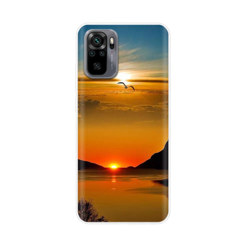 For Xiaomi Redmi Note 10S Case Note 10 Silicone Soft TPU Back Cover For Xiaomi Redmi Note 10 Pro Note10 S Phone Cases Coque Bags