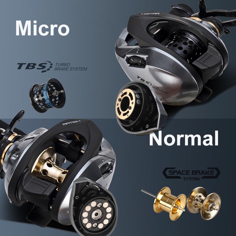 Spinning Reel Long Casting Version 7.3:1 High Ratio 5kg Drag Power 11+1 BB Magnetic Braking Baitcasting Fishing Reel Lure Reel for Fresh and Sea