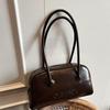 IELGY Boston Bag Large Capacity Autumn Winter Retro One-Shoulder Underarm Commuter Pillow Bag