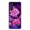 For OnePlus Nord CE 3 Lite 5G Cases Black Silicone Soft Cute Cat Rose Case For OnePlus Nord CE 3 5G Heart Lion Luxury TPU Cases