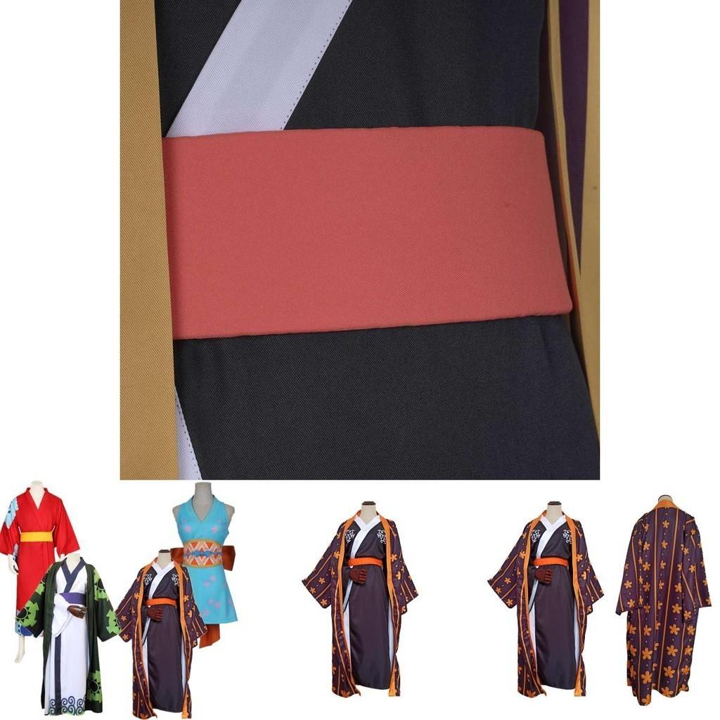 Premium Quality Trafalgar D Water Law Cosplay Costume Kimono Robe For One Piece Fans