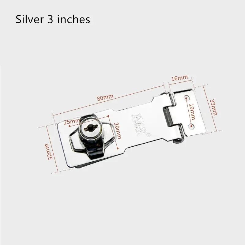 Household Lock Punch-free With Lock Drawer Locks Letter Box Locker Double Door Cabinet Office Cabinet Security Combination Lock