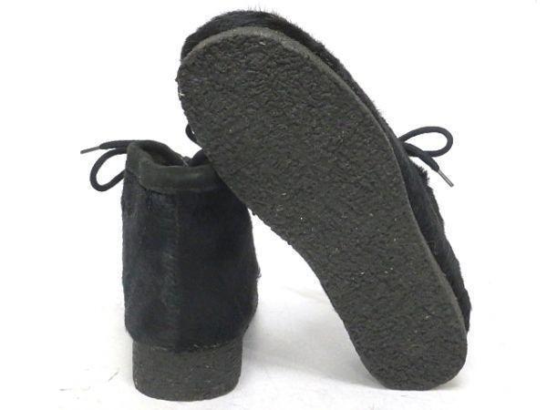 Helen Bateman Schottland Echte Pelzstiefel Schwarz Größe 37 23.0cm(GEBRAUCHT)