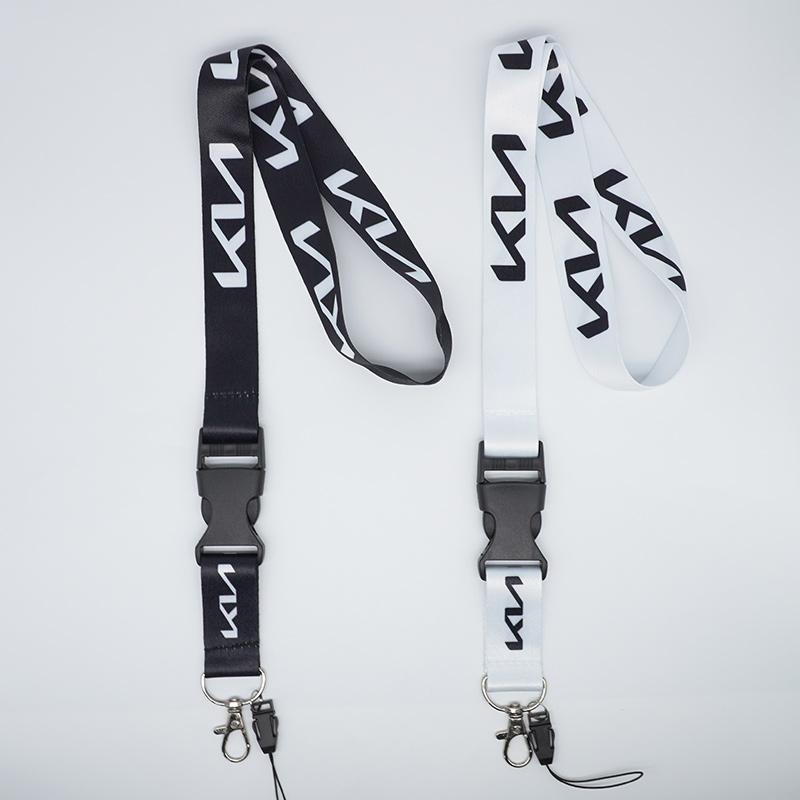 IBGI9 Nylon bedrucktes Abzeichen Lanyard Autoschlüsselanhänger für Kia Sportage Ceed Picanto Rio ProCeed Niro 5 3 4 K7 K5 K8 K3 Ray K9
