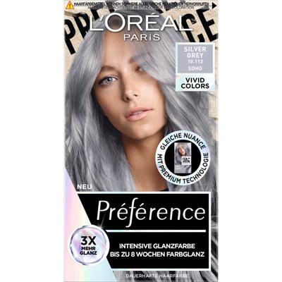 L’Oreal Preference Vivid Color Hårfärg Silvergrå 1:a