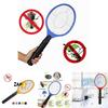 Handheld Fly Electric Swatter Zapper Use Insect Racket Bug Killers Mosquito