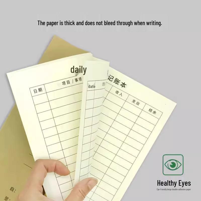 Daily Account & Income Record: Monthly Planner & Ledger