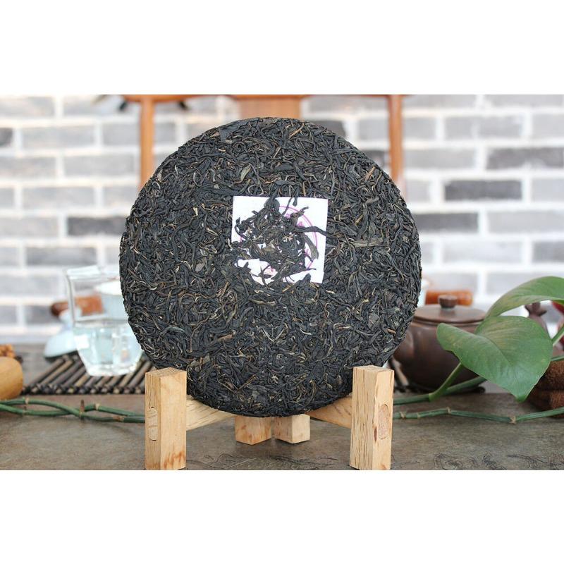 ZI JUAN Puwen Yunya Aged Ancient Tree Purple Buds Pu-erh Tea Cake 400g Raw