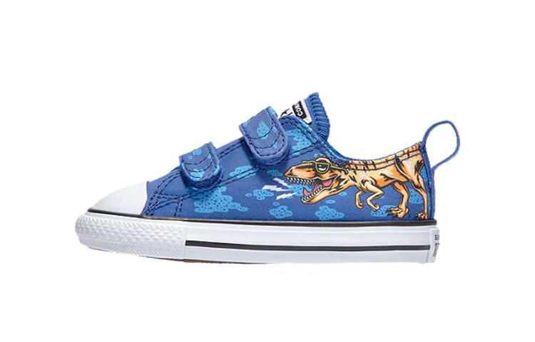 Converse Chuck Taylor All Star Низкие Детские Кроссовки Синие Малыш 764248C 22