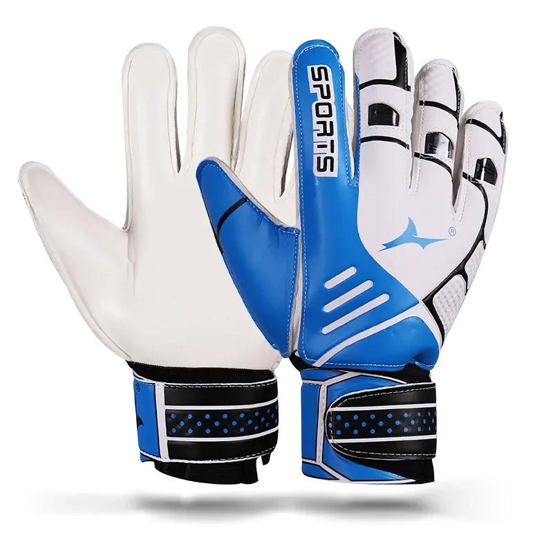 Non-Slip Professional Soccer Goalie Goalkeeper Gloves Breathable Glove Kids Children Adult Football Training Finger Protection