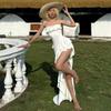 2026 European and American style summer new sexy pure desire irregular waist tube top backless lace dress women