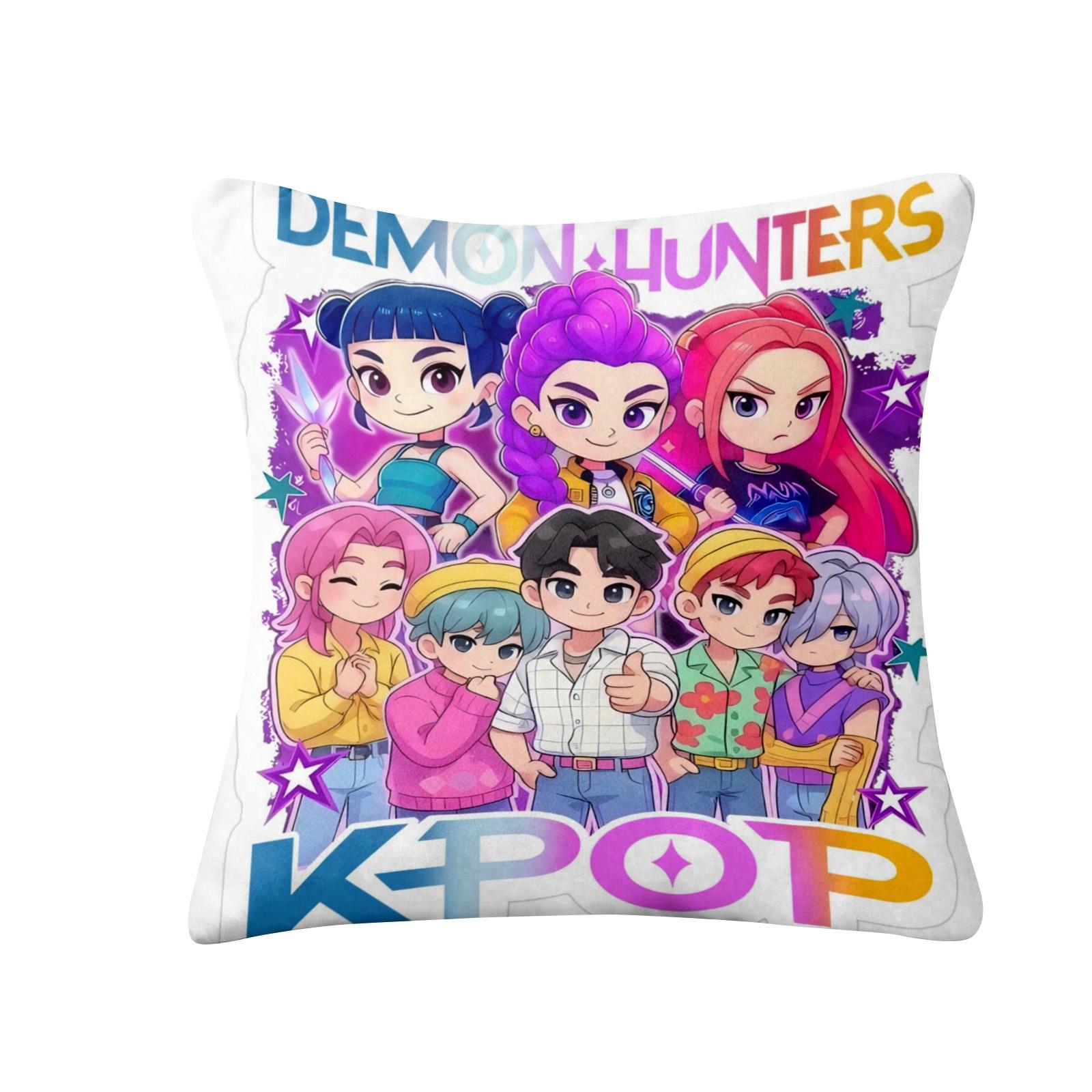 

Linen Printed Pillowcase, Home Decoration Pillowcase, Easy To Clean, 18*18in Pillowcase, Suitable For Sofa, Car, Bed One Size