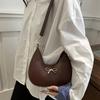 Handbag Crescent Bag Korean Style Crossbody Bag Versatile Bow Shoulder Bag  Travel
