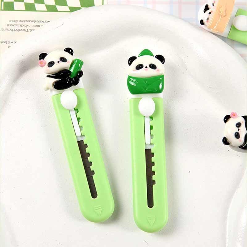1 Piece Panda Capybara  Art Cutter Utility Knife Mini Student Art DIY Tools Creative Stationery School Supplies