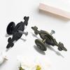 Pack Of 2 Antique Drawer Pulls Retro Cupboard Handles Easy Installation Strong Designs 7.35cm Length for Furniture