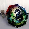1pc Dragon Fantasy Automatic Opening and Closing Umbrella - Small Umbrella Suitable for Various Occasions A034