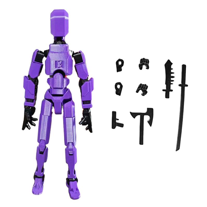 Multi-Jointed Movable Shapeshift Robot 2.0 3D Printed Mannequin Dummy 13 Action