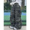 Autumn And Winter New American High Street Washed Light Colored Jeans For Men And Women Straight Leg Slightly Flared Loose Wide Leg Pants
