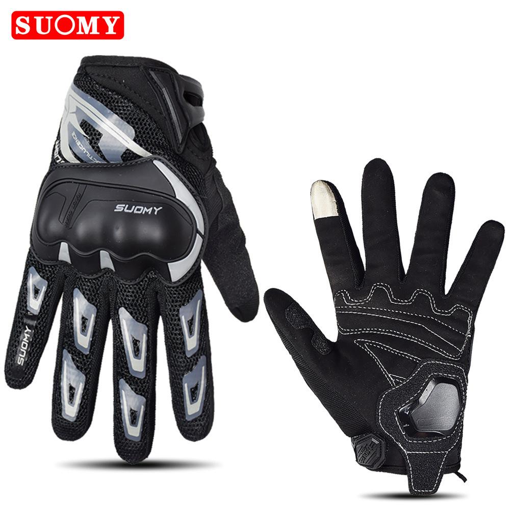 Motorcycle touchscreen gloves