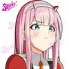 Zero Two Darling In The Franxx  Anime Stickers Decal Vinyl Car Stickers For Cars Trucks Suvs Window Bumper Laptop