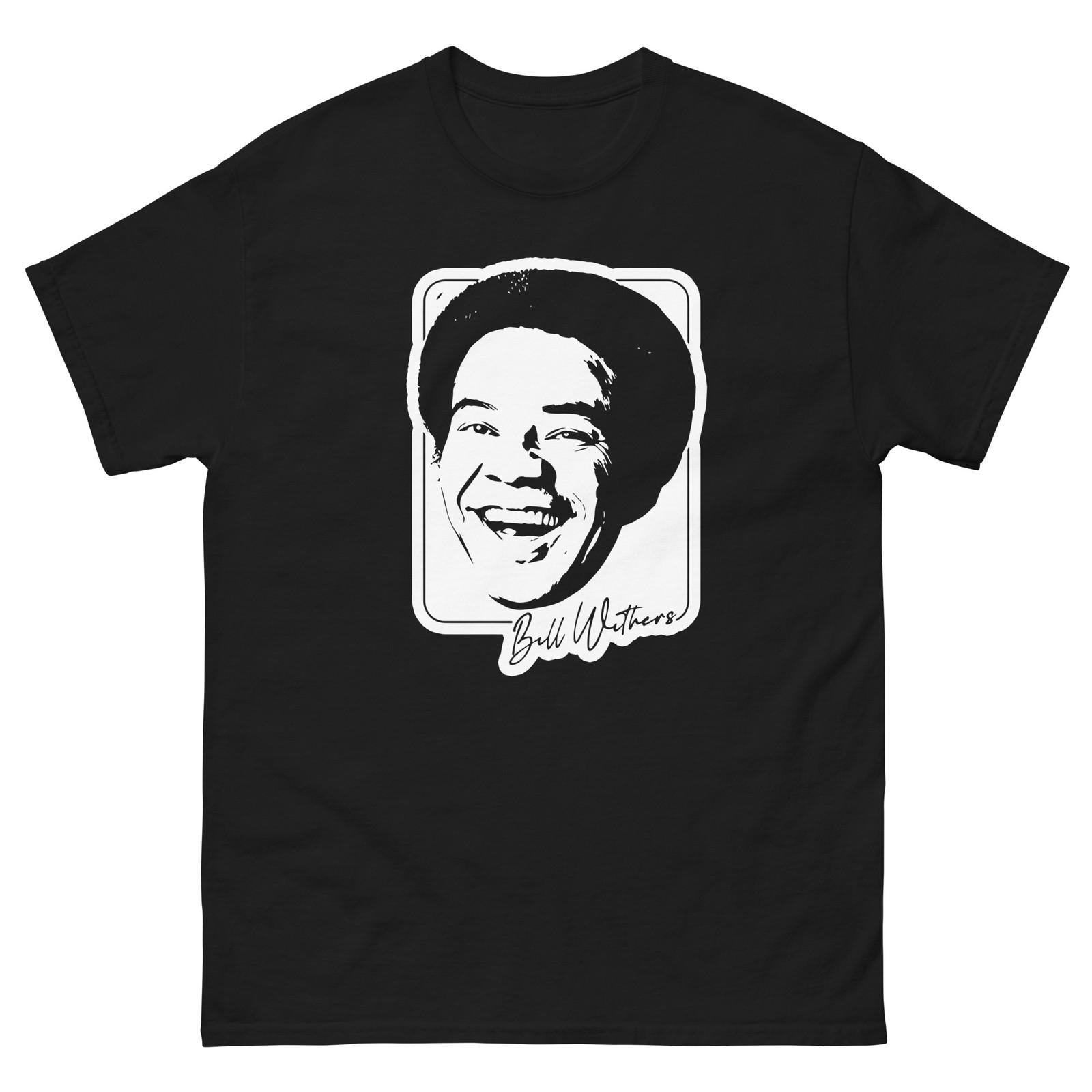 Черная футболка унисекс Bill Withers Классическая футболка XL