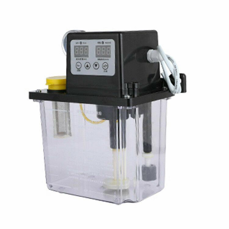 220V 1L Electric Automatic Lubrication Pump Oiler Dual Digital Display CNC Pump