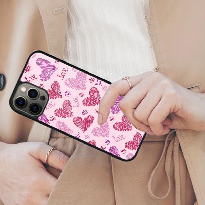 Heart Cartoon Girls Magnetic Phone Case For APPLE iPhone 17 Air 16 14 13 12 Pro Max 15 Plus Wireless Charge With MagSafe Cover