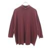 Mizuiro ind Made in Japan Langarm weite Tunika Bordeaux Serie Damen Gebraucht