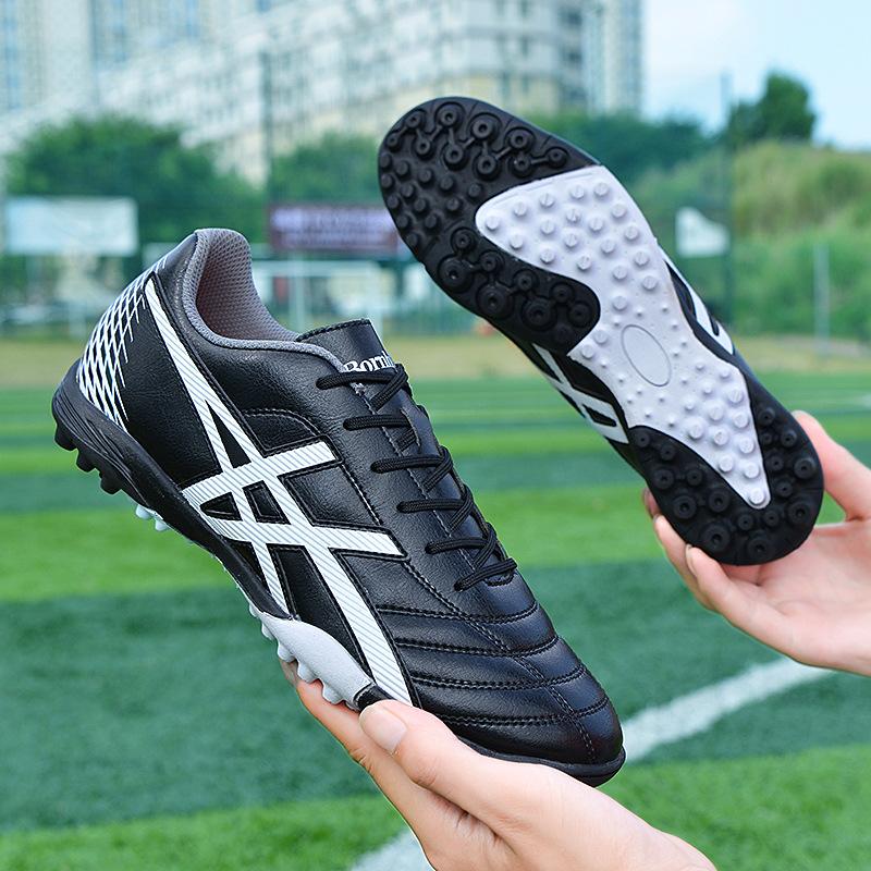 Popular Football Shoes for Men and Women AG Long Nail TF Broken Nail Outdoor Sports Children and Students Training Anti Slip and Wear-resistant