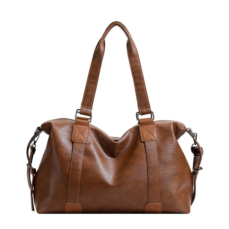 Minimalist Women's Handbag,soft PU Leather Material,large Capacity,solid Color,crossbody Bag,suitable for Travel and Shopping,fashionable Shoulder Bag