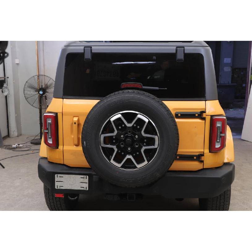 2X Rear Tailgate Spare Tire Hinge Cover Trims For Ford Bronco + Accessories