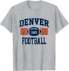 Denver Football Athletic Vintage Sportteam Fan Geschenk T-Shirt