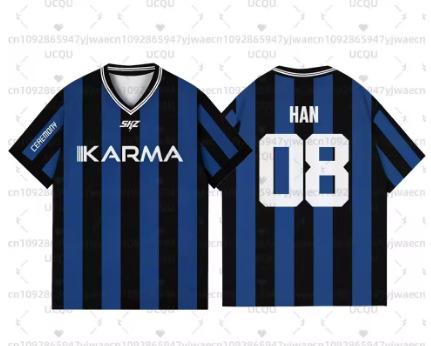 Summer Men s and Women s Boys Casual Sports KARMA Ceremony 3D Printed Pattern T-Shirt Girls T XXS