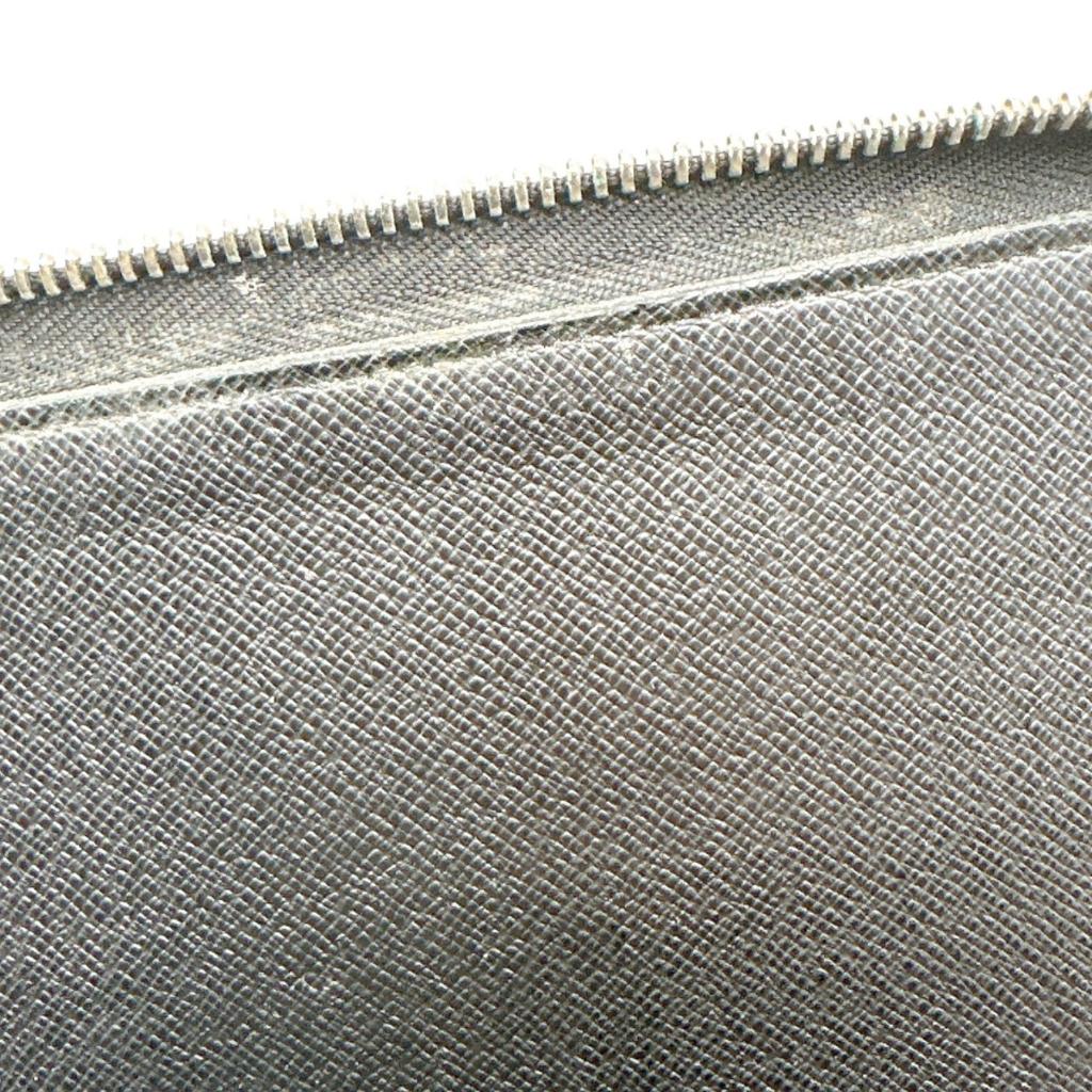 LOUIS VUITTON Damier Zippy Organizer NM  Damier Grafitto Graphite unisex N60111 Used