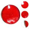 2 Stück Reflektierende Warnreflektoren Rot Beschläge Ersatzteil Rund Zubehör