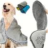 Pet Bath Towel - Home-use Quick-drying Cat and Dog Bath Towel - Pet Supplies